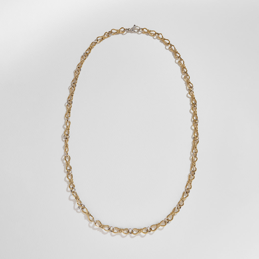 Bracciale Mano Schiavo A Catene Stratificate In Argento – Anello Al Dito – Gioielli Boho Per Donna - 3
