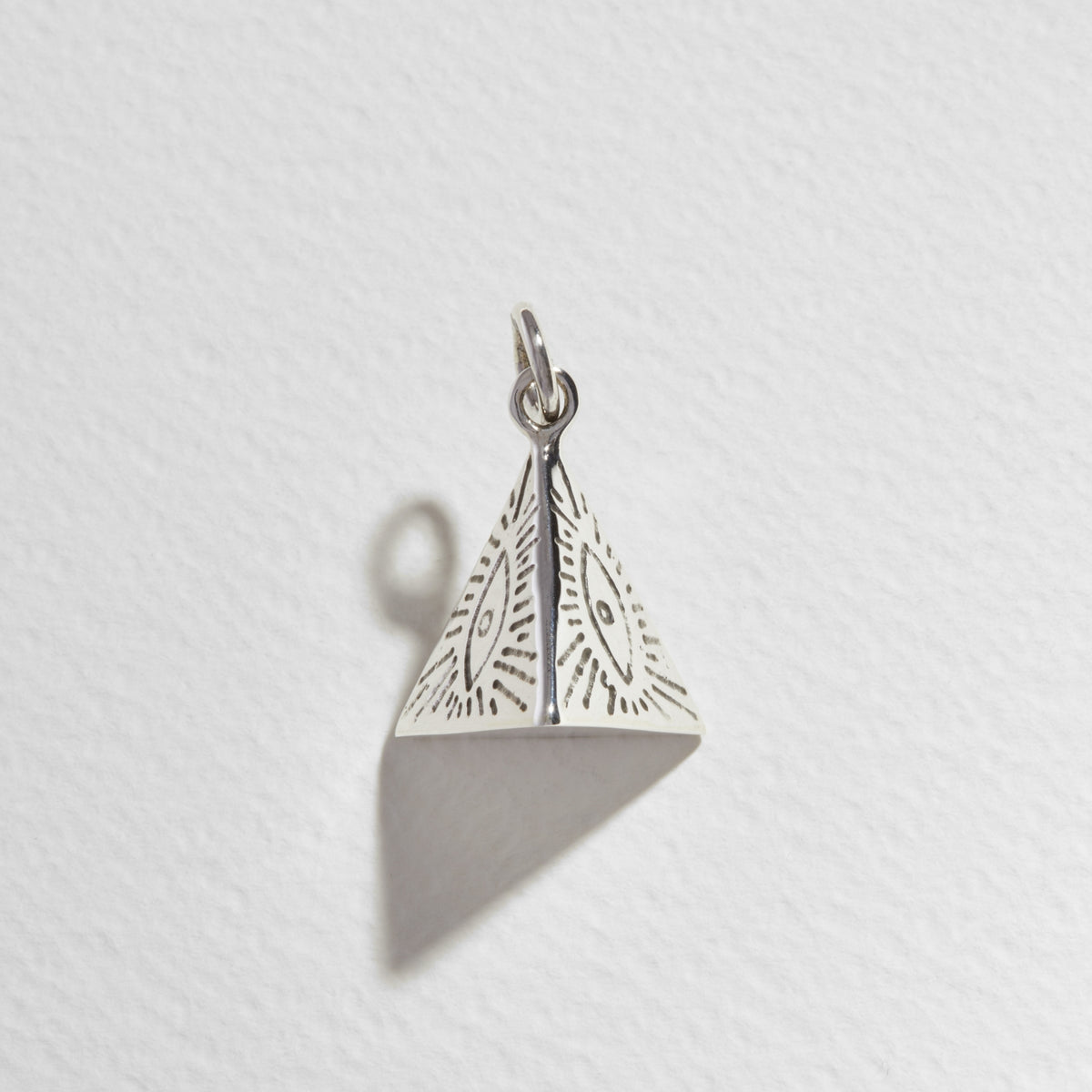 YAHOYA Collana Con Ciondolo Piramide Egiziana E Occhio Blu – Cristallo Rotondo, Gioiello Donna In Stile Vintage - 5